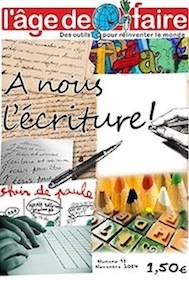 L'Âge de faire et l'écriture