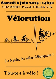 Vélorution : les vélos débarquent à Chambéry<small class="fine d-inline"> </small>!