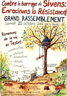 Rassemblement samedi 25 octobre pour le Testet