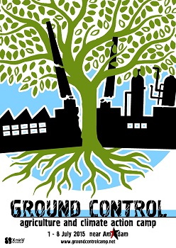 Ground Control : camp d'action agriculture et climat, aux environs d'Amsterdam