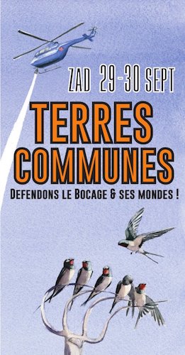 «<small class="fine d-inline"> </small>Terres communes, défendons la Zad et ses mondes<small class="fine d-inline"> </small>», à Notre-Dame-des-Landes (Loire-Atlantique)