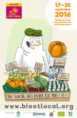 Campagne nationale : Manger bio et local c'est l'idéal<small class="fine d-inline"> </small>!