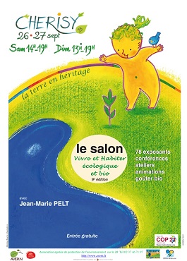 9<sup class="typo_exposants">e</sup> édition du Salon «<small class="fine d-inline"> </small>Vivre et habiter écologique et bio<small class="fine d-inline"> </small>» à Chérisy (28)