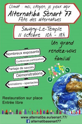 Le village des alternatives à Savigny-le-Temple (Seine-et-Marne)