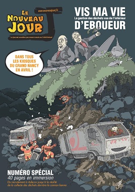 Une immersion totale chez les éboueurs dans le dernier numéro du «<small class="fine d-inline"> </small>Nouveau Jour J<small class="fine d-inline"> </small>»