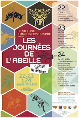 Les Journées de l'abeille : le village Emmaus Lescar-Pau essème sa résistance<small class="fine d-inline"> </small>! (Pyrénées-Atlantiques)