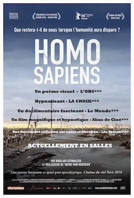Ciné-débat autour du film «<small class="fine d-inline"> </small>Homo Sapiens<small class="fine d-inline"> </small>», à Bordeaux (Gironde)
