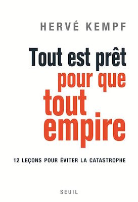  Rencontre avec Hervé Kempf autour de son ouvrage «<small class="fine d-inline"> </small>Tout est prêt pour que tout empire<small class="fine d-inline"> </small>» à Toulouse (Haute-Garonne)