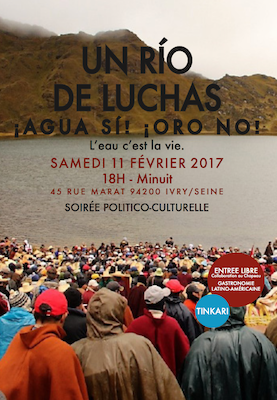 L'eau c'est la vie, soirée politico-culturelle à Ivry-sur-Seine (Val-de-Marne)