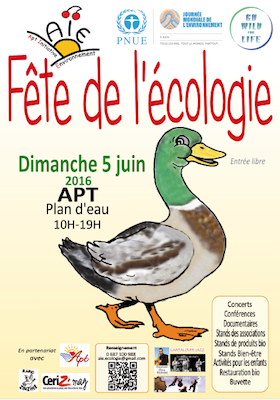 Fête de l'écologie à Apt (Vaucluse)