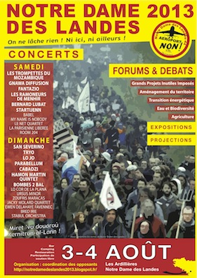 Notre Dame des Landes, 3 et 4 août 2013
