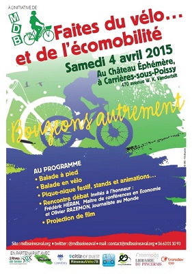 Faites du vélo et de l'écomobilité. Journée d'alternatives à la voiture
