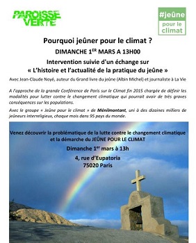 Pourquoi jeûner pour le climat<small class="fine d-inline"> </small>?