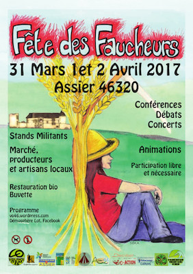 Fête des faucheurs à Assier (Lot)