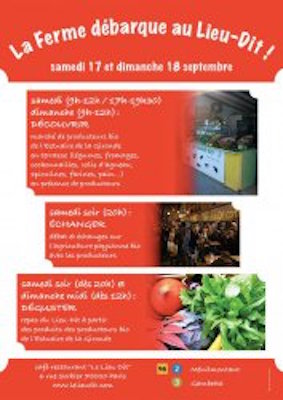 La ferme débarque au Lieu-Dit, à Paris