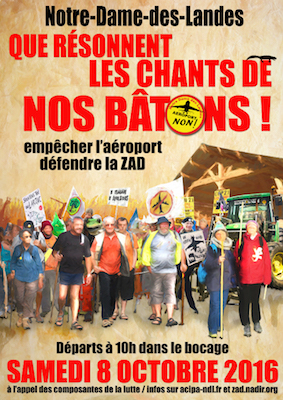 À Notre-Dame-des-Landes, que résonnent les chants de nos bâtons<small class="fine d-inline"> </small>!