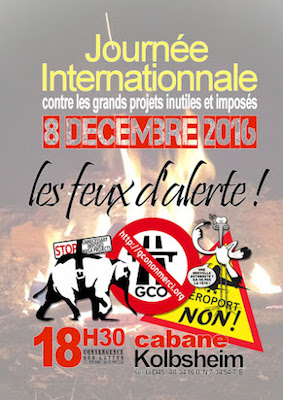7<sup class="typo_exposants">e</sup> journée internationale contre les projets inutiles, nuisibles et imposés à Kolbsheim (Bas-Rhin)