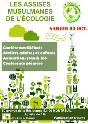 Premières assises musulmanes de l'écologie, à Montreuil