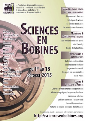 11<sup class="typo_exposants">e</sup> édition du festival de films «<small class="fine d-inline"> </small>Sciences en Bobines<small class="fine d-inline"> </small>» dans toute la France
