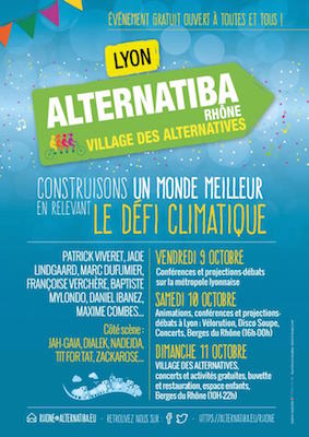 Le grand village des alternatives de Lyon par Alternatiba Rhône