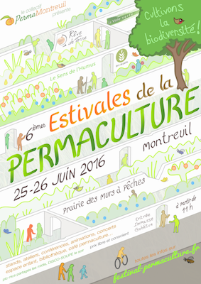 Les Estivales de la permaculture, à Montreuil (Seine-Saint-Denis)