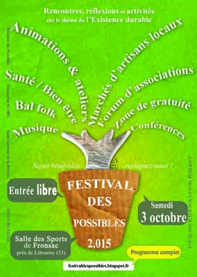 Le Festival des possibles, à Fronsac (33)