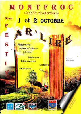 Foire bio et festival Ar'Lire à Montfroc (Drôme)