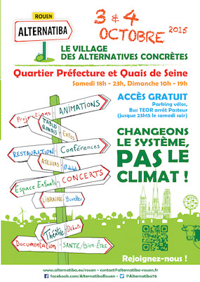Alternatiba, le village des alternatives concrètes, à Rouen
