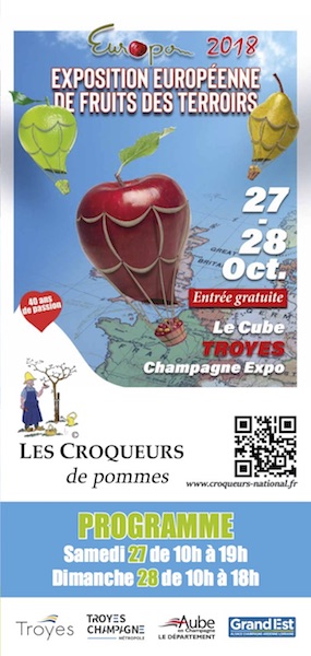 Europom, exposition européenne des fruits de terroir, à Troyes (Aube)