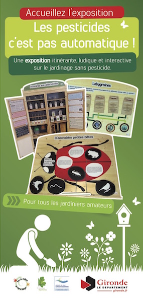 «<small class="fine d-inline"> </small>Les pesticides, c'est pas automatique<small class="fine d-inline"> </small>», exposition à Préchac (Gironde)