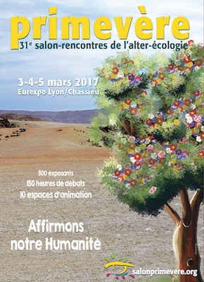 Salon Primevère : 31<sup class="typo_exposants">e</sup> salon de l'alter écologie, à Lyon