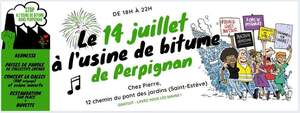 Contre le bitume dans Perpignan (Pyrénées-Orientales)