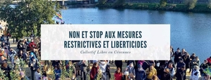 Manifestation bienveillante et colorée à Alès (Gard)