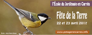 La Fête de la Terre au Potager en carrés à la française, à Azay-le-Rideau (Indre-et-Loire) 