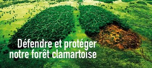 Marche inter-associative pour la protection de la forêt de Meudon, à Clamart (Hauts-de-Seine)
