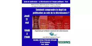 «<small class="fine d-inline"> </small>Comprendre le degré de politisation avec la permapolitique<small class="fine d-inline"> </small>», conférence-débat à Paris