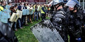 Formation de base à la résistance non violente, à Notre-Dame-des-Landes (Loire-Atlantique)