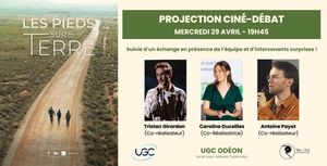 «<small class="fine d-inline"> </small>Les pieds sur Terre<small class="fine d-inline"> </small>», projection-débat à Paris