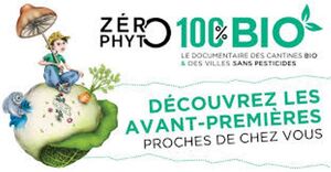 Projection du documentaire Zero Phyto 100% bio, à Paris