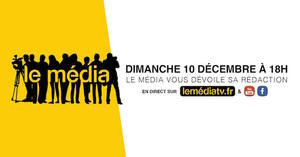 Le Média présente sa rédaction en direct