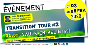 Rob Hopkins en conférence à Vaulx-en-Velin (métropole de Lyon)