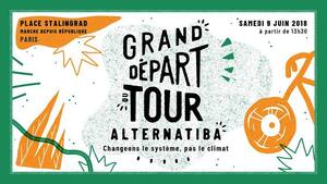 Grand départ du Tour Alternatiba, à Paris