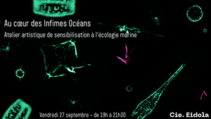 Au cœur des Infimes Océans : atelier artistique de sensibilisation à l'écologie marine, à Paris