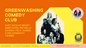 Soirée de stand up écolo, à Paris