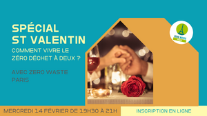 Spécial Saint Valentin : comment vivre le zéro déchet à deux<small class="fine d-inline"> </small>? à Paris