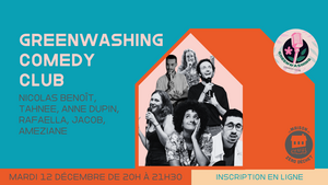 Greenwashing Comedy Club, stand-up à Paris
