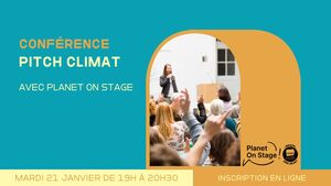 «<small class="fine d-inline"> </small>Pitch climat<small class="fine d-inline"> </small>», soirée d'échange à Paris