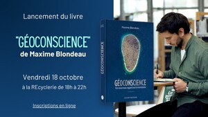 «<small class="fine d-inline"> </small>Géoconscience<small class="fine d-inline"> </small>», rencontre autour du livre, à Paris