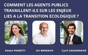 Service public et transition écologique, conférence-métier, à Paris