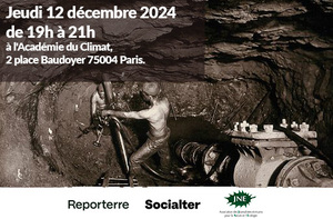 Course aux minéraux critiques : enjeux sociaux et environnementaux, à Paris